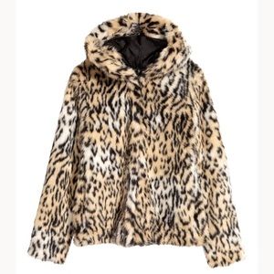 H&M faux fur jacket. Only worn once.